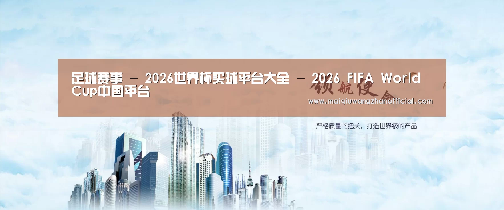 世界杯买球网站公司
