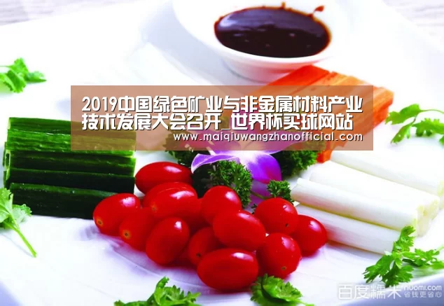 2019中国绿色矿业与非金属材料产业技术发展大会召开_世界杯买球网站官网(图1) 世界杯投注